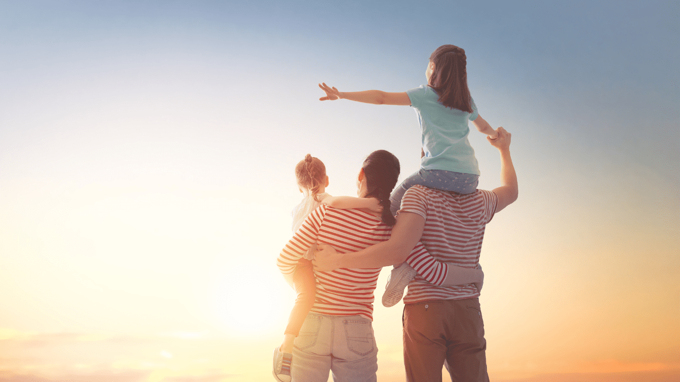 Woman poses in "V" for victory